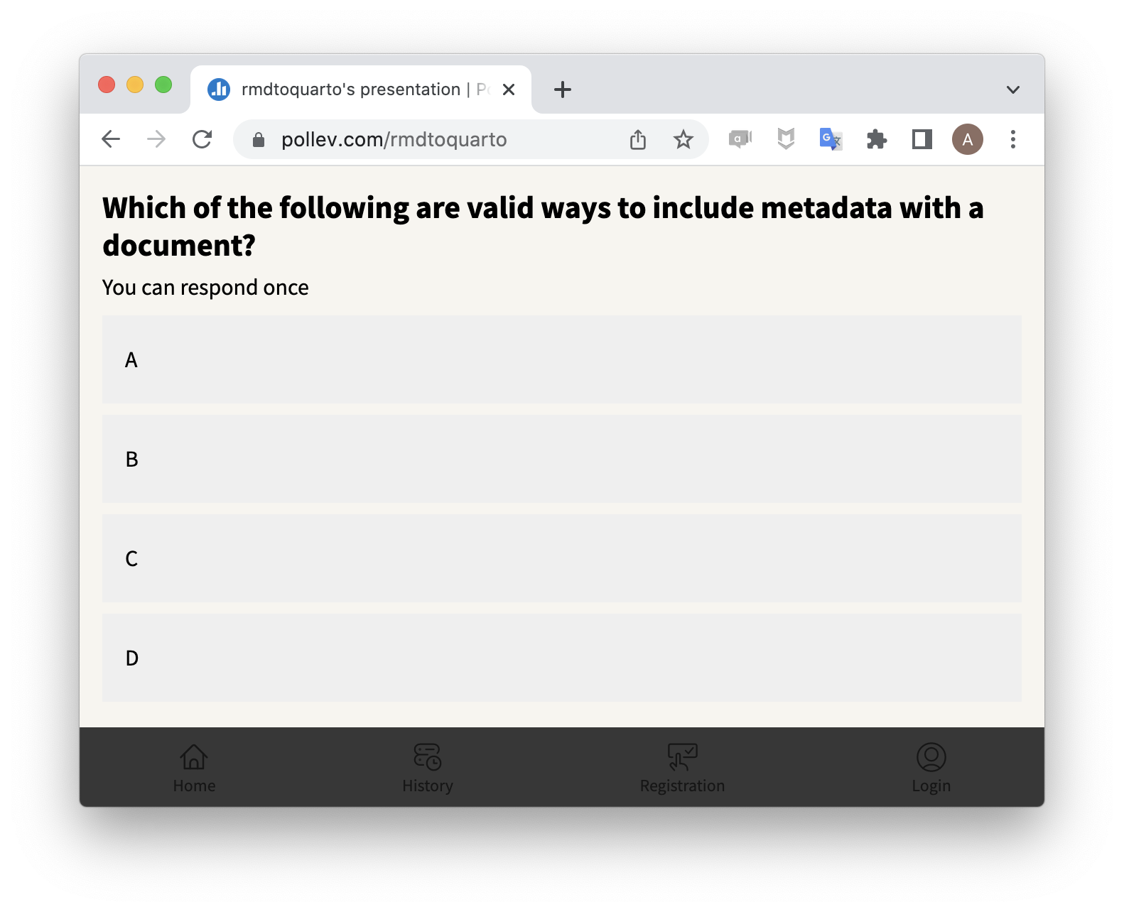 Screencap of a poll everywhere poll.