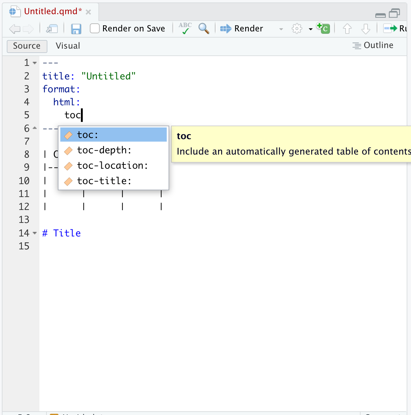 Screenshot highlighting the three dots along the right side of the editor.